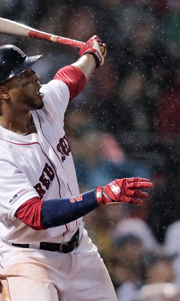 Bogaerts homers, Red Sox beat White Sox 6-3 in rain